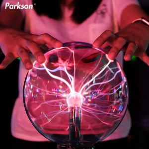 Magic Crystal Plasma Ball โคมไฟ 3/4/5/6/8 นิ้ว LED Night Light เด็กวันเกิดคริสต์มาสของขวัญแสงตกแต่งห้องนอนโคมไฟแปลกใหม่