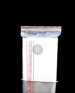 PP 100pcs Thick / Thin Zip Bag Suitable For A4 Paper Size Airtight Transparent Zip Bag Travel Seal Storage 透明自封袋 10100