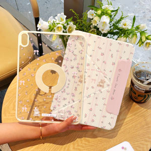 Zoyu | Magnetic Rotating Stand Protective Case for Multiple iPad Models Pen Holder Compatible