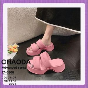 LeaShop 2 เส้นแฟชั่นผญแบบสายคาด พร้อมส่งรองเท้าแตะ 4 สีพื้นมีเลือก พื้นนุ่นน้ำหนักเบาใส่สบายสาวๆห้ามพลาดกันน้าา