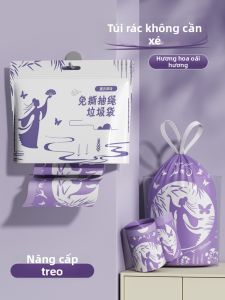 LUOCHENG | Túi Rác Dây Kéo Không Làm Mắt Cay Dùng Tại Nhà