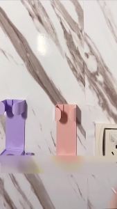 Wall-Mounted Hair Appliance Storage Rack Fits Hair Curler Straightener and Hair Dryer