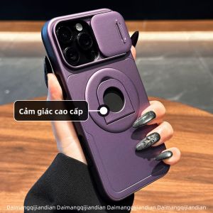 Ốp lưng điện thoại DAIMANG cho iPhone 8 12 13 14 15 16 Pro Max có magsafe xoay chống sốc