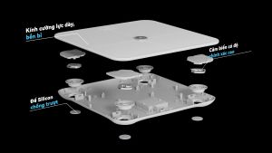 Cân Sức Khỏe Cân Điện Tử Thông Minh Cao Cấp Chính Hãng Sailaza SA- 1212
