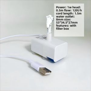 FEIZHUXIANSEN | USB Mini Submersible Pump for Aquariums 5V
