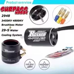 SURPASS HOBBY | Động Cơ Không Chổi Than Không Cảm Biến 2948 3450KV 4800KV Chống Nước Động Cơ Tên Lửa Với 29-S Dành Cho Xe Thuyền Điều Khiển Từ Xa Traxxas Blast Feilun FT011 600-800mm