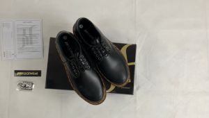 JYF - Super Black Sepatu Oxford Pria Formal Kantor Kerja Kuliah Kondangan Pantofel