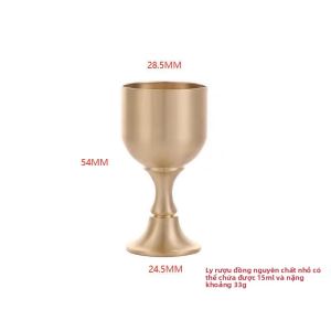 Cốc Đựng Rượu Vang Bằng Đồng Thật Cốc Đựng Rượu Vang Trắng Kiểu Trung Hoa Cổ Điển Cốc Đựng Rượu Vang Long Phượng Cốc Đựng Rượu Vang Dùng Tại Nhà