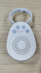 White Noise Sound Machine Portable Baby Sleep Machine 20 Exclusive Sleep Aid Music Rechargeable Battery USB Cable