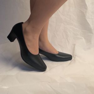 Sepatu Pentofel Wanita Big Size Uk 35~45 Hak 5cm/Sepatu Guru/Sepatu Formal Wanita/Sepatu Resmi Kerja Wanita Uk Besar Berkualitas