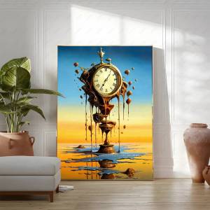 Bandai | Surrealism Wall Art Salvador Dali Painting Print Famous Artwork Poster For Living Room Decor Surreal Whimsical Canvas Painting
