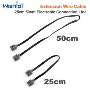 25cm 50cm Extension Cable Wire MOC Parts for Building Block Servo Motor IR Receiver Connection Line Electronic Components Set