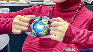 Bandai | Transformers G1 Matrix Of Leadership Bluetooth Speaker 1:1 Skyreach Pillar Helmet Genuine Glow Anime Fiugre Collectible Toys