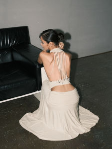 audwyn | Backless Halter Top