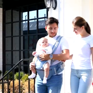 เป้อุ้มเด็ก เป้อุ้มเด็ก 30กก. เป้อุ้มเด็กระบายอากาศได้ 3-in-1 เป้อุ้มเด็ก 0-48 เดือน เป้อุ้มเด็ก Baby Carrier BF38