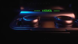 ABSC - TWS F9 Headset Bluetooth Full Bass Wireles Touch Contral LED Display 3500mAh Charging Power Bank