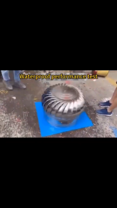 Automatic Exhaust Fan 200mm-600mm Whirl Wind for Residential and Industrial Exhaust Fan with Wind Powered Roof Mounted 304 Stainless