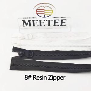 8# Resin Zippers 70/80/150CM Coat Single Open Long Zip DIY Sewing Clothing Garments Accessories