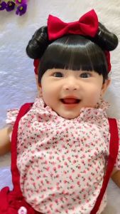 SHANIKA SET baju celana overall sepatu bandana pakaian anak bayi perempuan cewek lucu murah terlaris cod berkualitas owen baby shop BERNICE