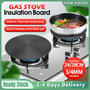 Heat Diffuser for Gas Stove Fast Defrosting Tray Heat Conductor Cooking Plate Conduction Plate Thawing Board 24cm & 28cm Multifunctional Thawing Plate for Defrosting of Frozen Food  解冻板 导热板