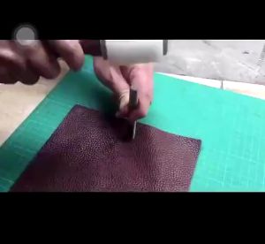 Nylon Hammer with Wooden Handle for DIY Leather Carving Punch Cutting Craft leather craft tools