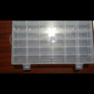 Adjustable 36 Grids Compartment Transparent Plastic Storage Box Jewelry jewellery screws rings beads rainbow loom grid container plastic box use for  keep screws rainbow band beads earring jewelry jewellery parts electronic component 36 grid 36-grid