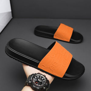 Indoor Home Use Bath Center Quick Dry EVA Anti-Slip Silent Couple Slippers Mens Shoe Flat Heel Youth Trend All Seasons