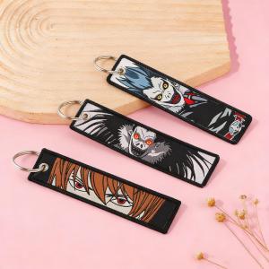 BANDAI | Móc Khóa Thêu Hình Nhân Vật Anime Móc Khóa Hoạt Hình Móc Khóa Trang Trí Cho Túi Xách Ô Tô Phụ Kiện Cosplay Móc Khóa Polyester Quà Tặng Cho Fan.