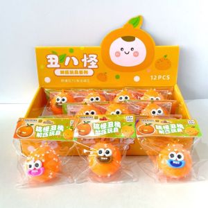 Potdemiel | Funy Pear Potato Strawberry Silly Squish Fidget Toy Creative Holiday Gift Funny Big Mouth Stress Relief Desktop Toy