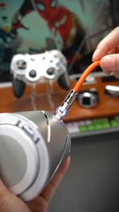 SALE KABEL GAMERS HC-16 kabel data Super Fast Charging Model Putar/Rotasi 120W 6A Micro/Type C/Lightning