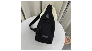 SALE! Crossbody Black Chest Pack Bag Backpack Chestpack * travel multi pocket *