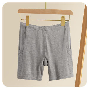 MiiOW | กางเกงขาสั้นเอวสูงสำหรับผู้หญิงไซส์ใหญ่ กางเกงขายาวทรงเข้ารูปป้องกันรอยขีดข่วนพร้อมกระเป๋า MiiOW Catwoman ฤดูร้อน 2025