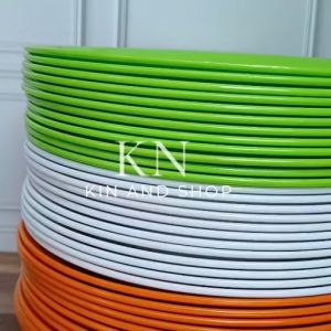 MURAH  2 LUSIN /24 PCS PIRING PLASTIK MIKA SEMI MELAMIN TERLARIS