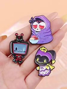 Bandai | Anime Inn Brooch Pin Badge Clothing Backpack Accessories Hot Selling Alloy Lapel Pin for Cross Border Trade