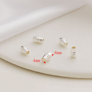 ลูกปัดทองแดงชุบทอง 14K ลูกปัดลูกแพร์สีเขียวมะกอก ลูกปัดรูใหญ่ ลูกปัดรูเล็ก ลูกปัดทรงกลวงสำหรับทำเครื่องประดับ DIY