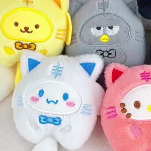 Takara Tomy | Cute Plush Pendant Doll Keychain Bag Pendant Grab Machine Doll Accessories Small Gift for Girlfriend