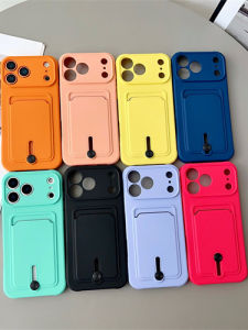 Apple 17Promax iPhone17AIR SIM Card Holder Wallet Style Protective Case PG17 Anti-Fall Thin Simple Fashion Soft Cover for Men And Women