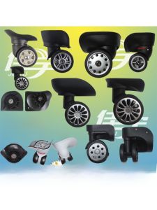 Universal Wheel Luggage Replacement Parts Silent Wear-resistant Travel Suitcase Bag Roller Universal Wheel for Luggage