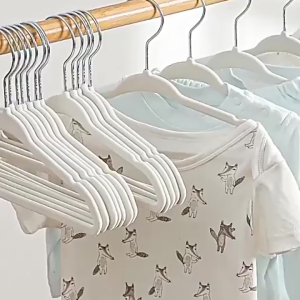 10pcs Baby Hanger Colorful Velvet Baby Hanger Small Size Kids Hanger