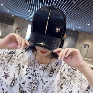 Trendy Silk Satin Bright Surface Baseball Cap Womens Breathable Spring Summer New Style Yang Yang Hat Casual Polyester Fiber