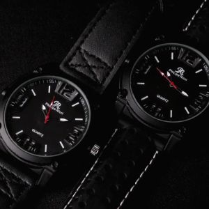 PhiLipe Ricci Jam Tangan Pria Analog Kulit & Karet Quartz Terbaru KLDRP Free Box