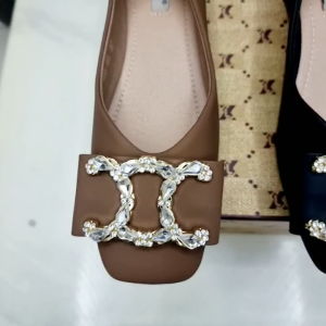 Giày Búp Bê Nữ Mũi Vuông - Giày Đế Bằng Da Mềm Fullbox Cao Cấp 776-680