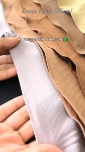 Bergo Crinkle Airflow Premium Ukuran L | Jilbab Instan