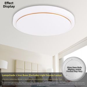 forsso | Universal Round Ceiling Light Shade for Living Room and Bedroom