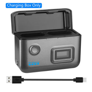 Probty FZ100 Battery Charger Fast Dual Slot for Sony A7III A7IV A6700 FX3 FX30 A9 A7C A7CII A7RV A7RIII,A6600 ZV-E1