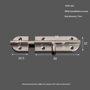 YEGBONG | Stainless Steel Heavy Duty Door Security Lock Buckle Thickened Rust-Resistant Window Latch for Balcony Sliding Door Bathroom