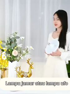 Bohlam Jamur Mitsuyama Led MS 9818 MoonLight Series E27 - Lampu UFO Putih Kelvin 6500 Cool Daylight FHLC