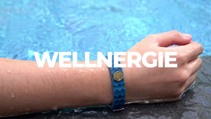【2 CLASSIC】WELLNERGIE WeBand Enhanced Fitness Bracelet with Negative Ion Therapy