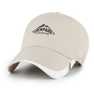 LACKPARD | Mens Elastic Hard Top Baseball Cap Large Head Circumference Waterproof Reflective Front Logo