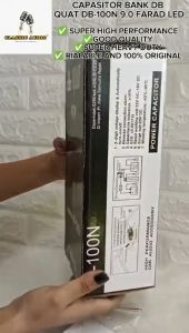 Classic Audio Capacitor Bank DB Quat db-100N 9.0 Farad (Original)
